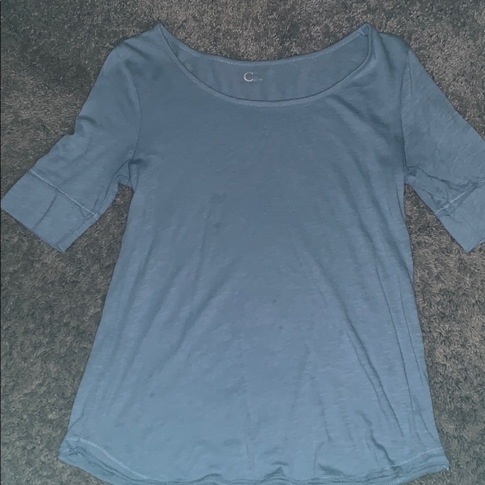 Light blue mid sleeve by Cato